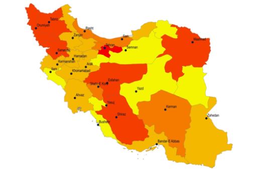 Iran furniture consumption by province