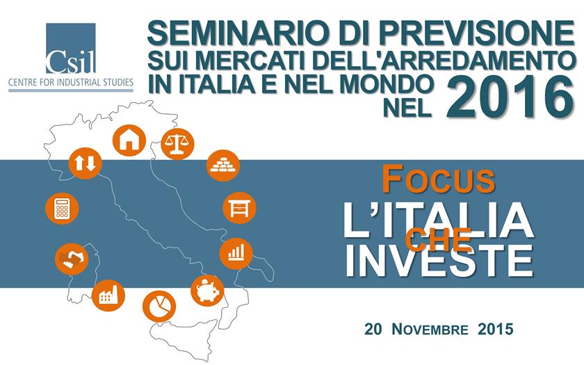 Forecast Seminar for the Furniture Markets in Italy and Worldwide 2015
